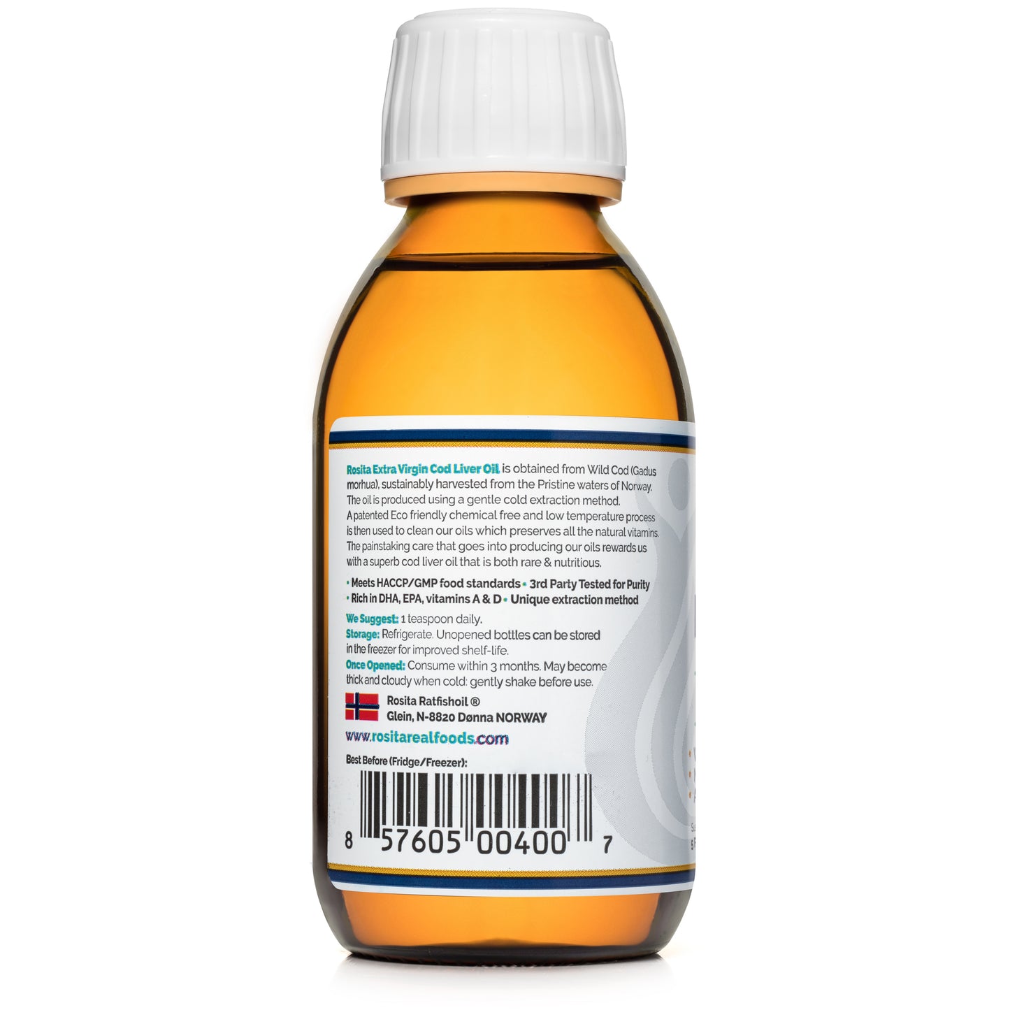 Rosita Wild and Raw Cod Liver Oil