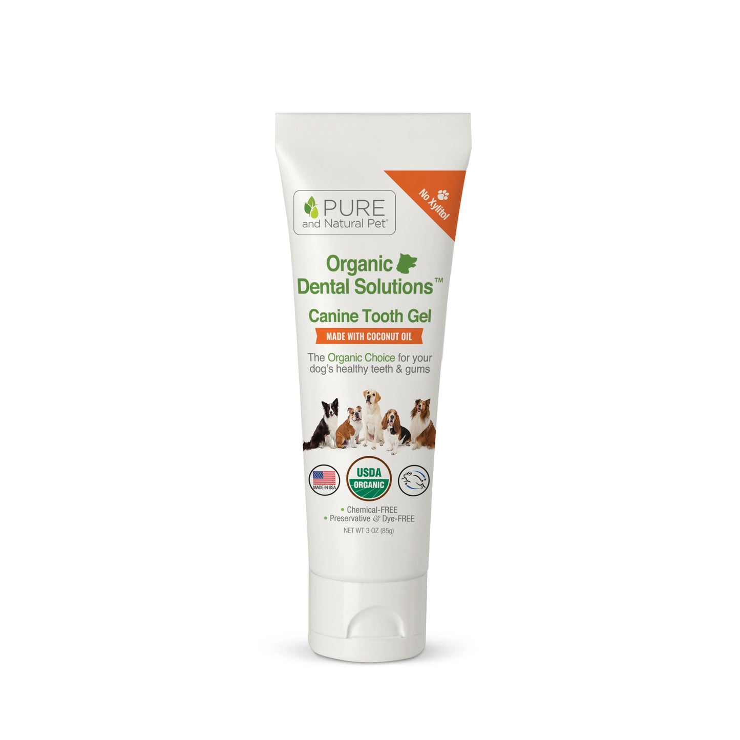 Pure & Natural Organic Tooth Gel