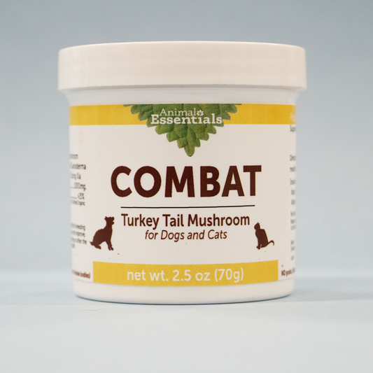 COMBAT Turkey Tail powder extract for Dogs & Cats