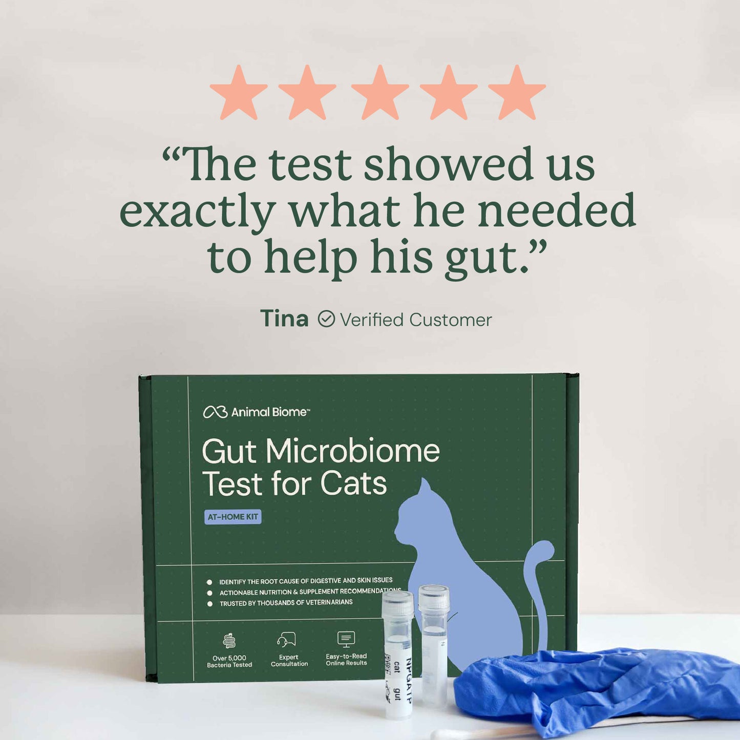 KittyBiome Gut Health Test