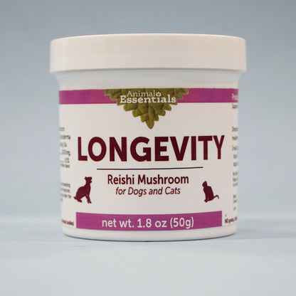 LONGEVITY - Reishi mushroom powder extract for Dogs & Cats