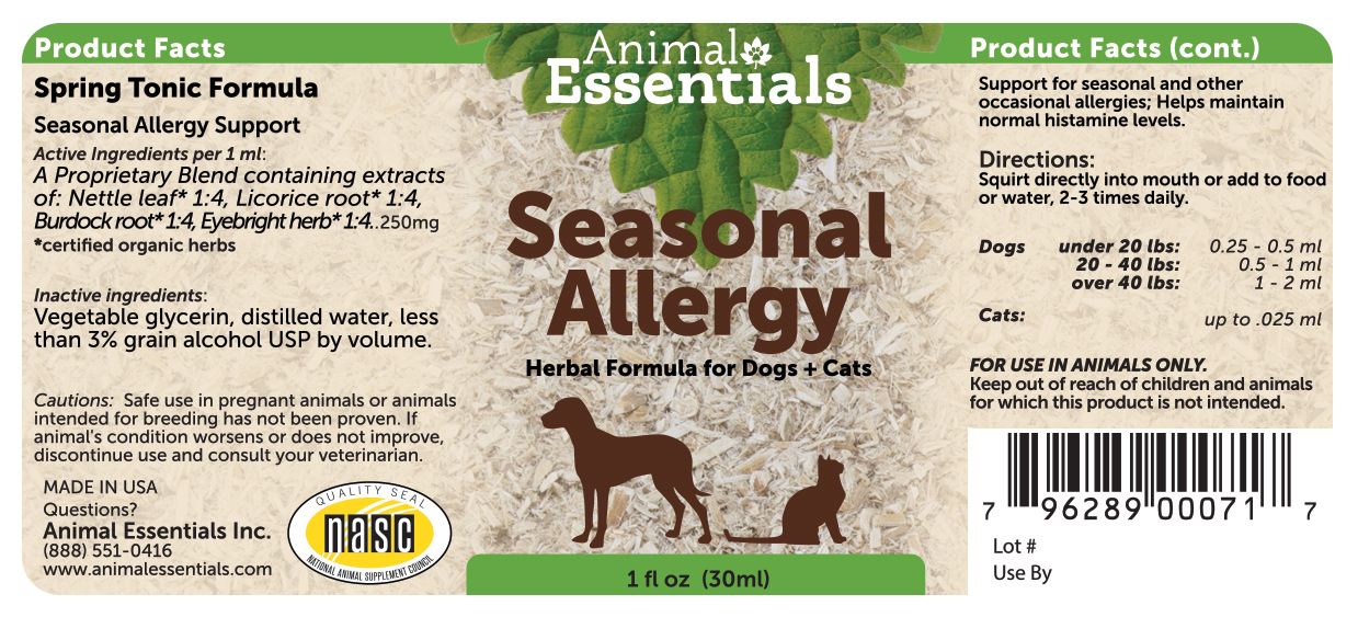 Seasonal Allergy Support