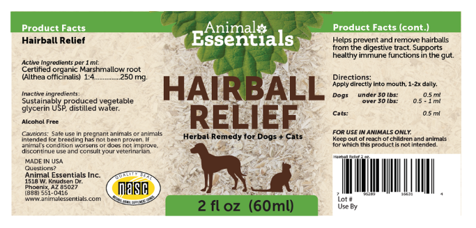 Hairball Relief Formula